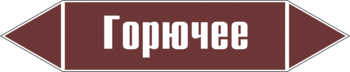 Маркировка трубопровода "горючее" (пленка, 358х74 мм) - Маркировка трубопроводов - Маркировки трубопроводов "ЖИДКОСТЬ" - магазин "Охрана труда и Техника безопасности"